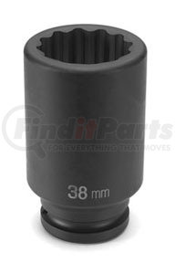 Grey Pneumatic 3130MD 3/4" Drive x 30mm 12 Point Deep Impact Socket