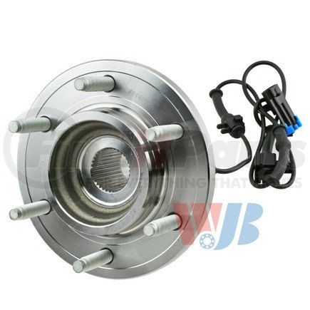 WJB WA515093 WHEELBEARINGANDHUBASSEMBL
