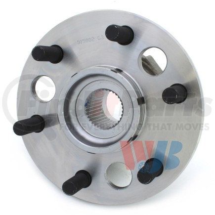 WJB WA515002 Wheel Bearing and Hub Assembly - fits 1988-1989, 1991 Chevy CK Pickup