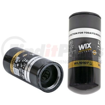 WIX Filters WL10107 WIX Spin-On Lube Filter - Full Flow, Synthetic, 95X2.5 MM, 305 PSI