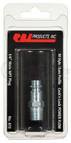 RBL Products 613 1/4" Plug, Male NPT