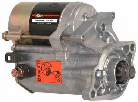 WILSON HD ROTATING ELECT 91-29-5193 - starter motor - 12v, off set gear reduction | starter reman, nd osgr 12v 1.4kw | starter motor