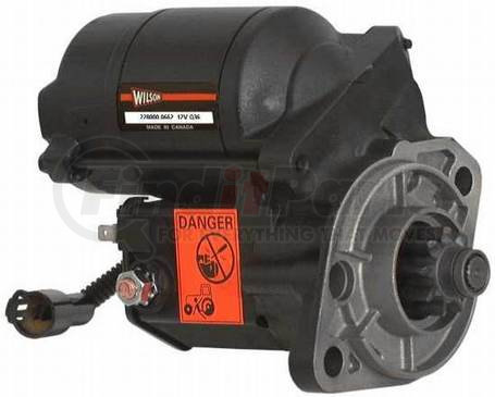 WILSON HD ROTATING ELECT 91-29-5405 - starter motor - 12v, off set gear reduction | starter reman, nd osgr 12v 1.4kw | starter motor