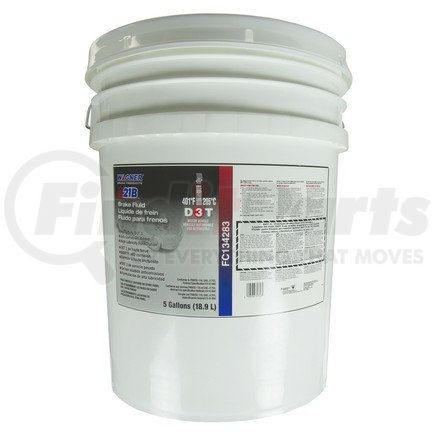 FEDERAL MOGUL-WAGNER FC134283 - dot 3 brake fluid 5 gallon drum; 18.9 ltr | brake fluid