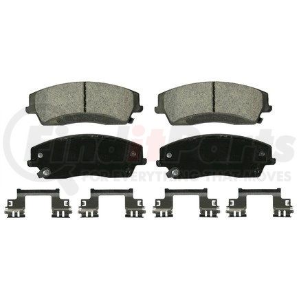 Wagner ZD1056B QuickStop Ceramic Disc Brake Pad Set