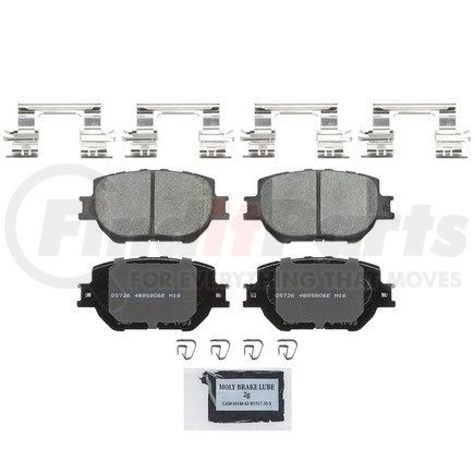 Wagner ZD1733 Ceramic Disc Pad Set