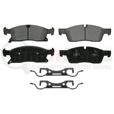 Wagner ZX1455A QuickStop Semi-Metallic Disc Brake Pad Set