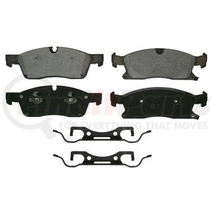 Wagner ZX1629A QuickStop Semi-Metallic Disc Brake Pad Set