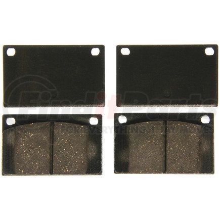 Wagner ZD43A QuickStop Ceramic Disc Brake Pad Set