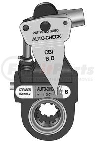 Haldex CS52357 Air Brake Automatic Slack Adjuster - 5.5" Arm Length, 37 Spline, 1.5 Spline Diameter