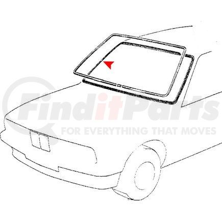 URO 51311972248 Windshield Seal