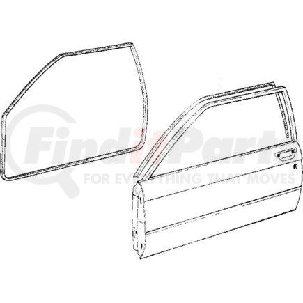 URO 51711823859 Door Seal