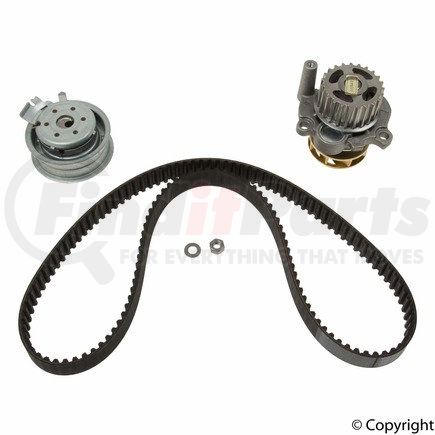 Hepu PK05470 Engine Timing Belt Kit with Water Pump for VOLKSWAGEN WATER