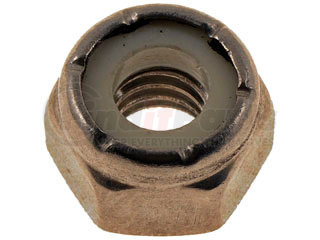 Dorman 784-300 Hex Nut With Nylon Ring Insert - Stainless Steel -Thread Size - 1/4-20 In.