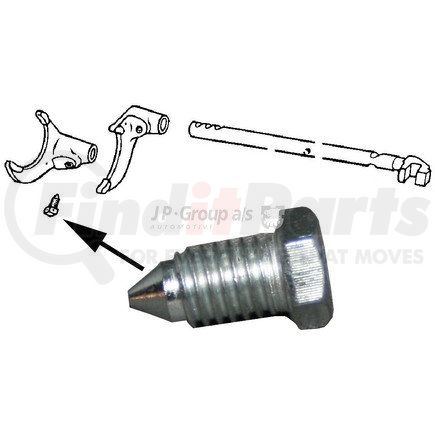 Jopex 8133000500 Manual Transmission Shift Coupling Screw for VOLKSWAGEN WATER