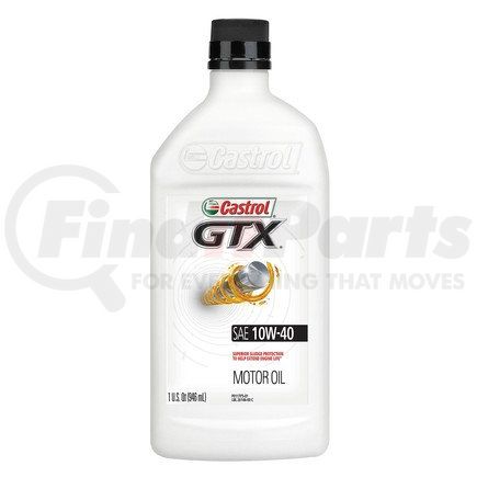 Castrol 14CD5A GTX MOTOR OIL 10W40 1QT