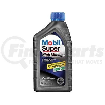 Mobil Oil 112901 SUPERHI MILEAGE 10W30  QT