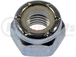 Dorman 814-040 Hex Lock Nut With Nylon  Insert-Grade 2-Grade 2-Thread Size1/4-28, Height 7/16