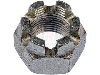 Dorman 814-067 Hex Nut-Castellated-Thread Size 3/4-16, Height 1-1/8 In.