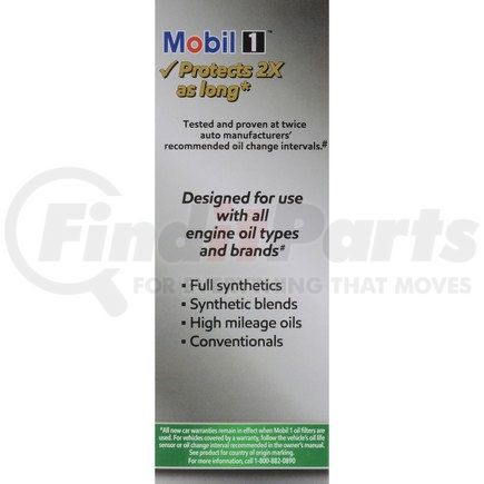 Mobil Oil M1C351A Engine Oil Filter