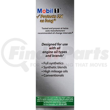 Mobil Oil M1C456A Engine Oil Filter