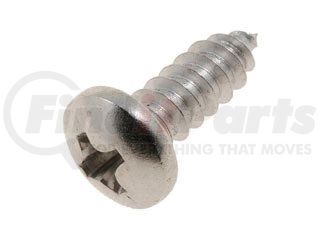 Dorman 896-815 Self Tapping Screw-Stainless Steel-Pan Phillips Head-No. 8 x 1/2 In.