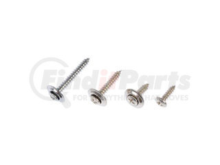 Dorman 961-225 Trim Screw - Chrome - No. 8 - Assortment-3/4,1,5/8,1-1/4 In.