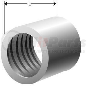 Gates 80461 Two Ferrules (Steel) - PC2F Series (Power Crimp)