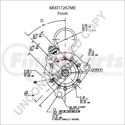 Leece Neville 7267ME STARTER MOTOR