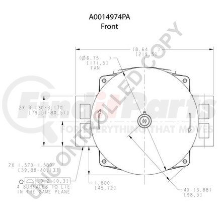 Leece Neville 4974PA ALTERNATOR