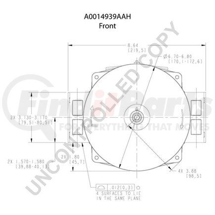 Leece Neville 4939AAH ALTERNATOR