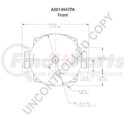 Leece Neville 4947PA ALTERNATOR