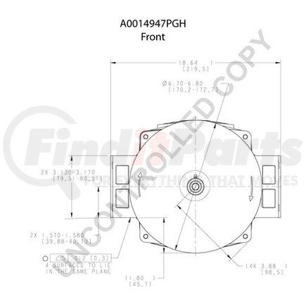 Leece Neville 4947PGH ALTERNATOR