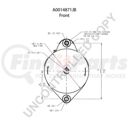 Leece Neville 4871JB ALTERNATOR