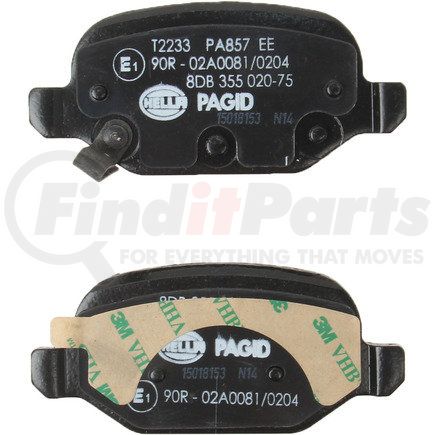 PAGID 355020751 - disc brake pad for fiat