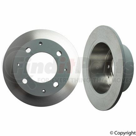 Sebro 107123C Disc Brake Rotor for PORSCHE