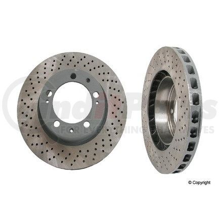 Sebro 205809 Disc Brake Rotor for PORSCHE