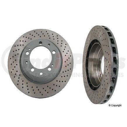 Sebro 205832 Disc Brake Rotor for PORSCHE