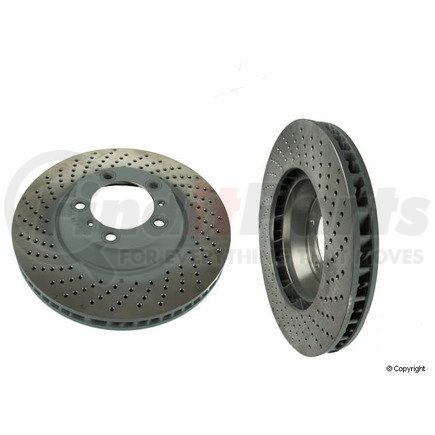 Sebro 205855C Disc Brake Rotor for PORSCHE