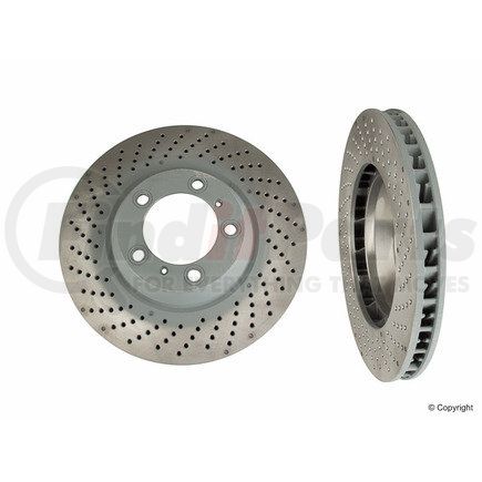 Sebro 205857C Disc Brake Rotor for PORSCHE