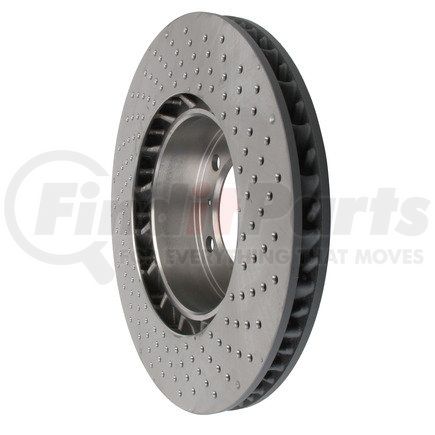 Sebro 205871C Disc Brake Rotor for PORSCHE