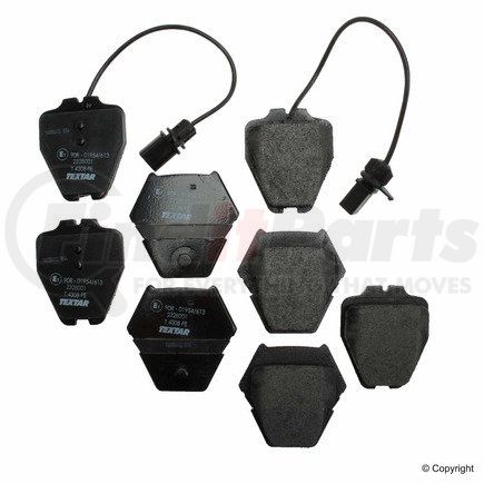 Textar 23280 01 Disc Brake Pad for VOLKSWAGEN WATER