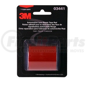 3M 3441 1-1/2" X 60" Red Lens Repair Tape