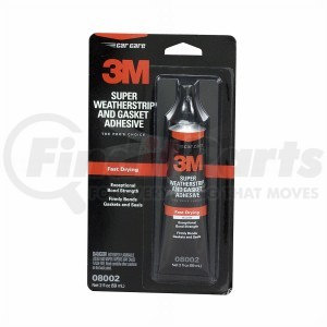 3M 8002 Super Weatherstrip Adhesive 08002 Yellow, 2 oz Tube