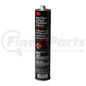 3M 8693 Auto Glass Urethane Windshield Adhesive 08693, 10.5 fl oz Cartridge