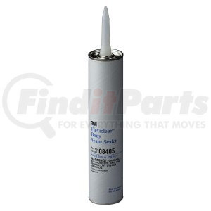 3M 8405 Flexiclear™ Body Seam Sealer 08405, 1/10 gal cartridge