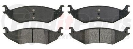 Wagner ZX1046 QuickStop Semi-Metallic Disc Brake Pad Set