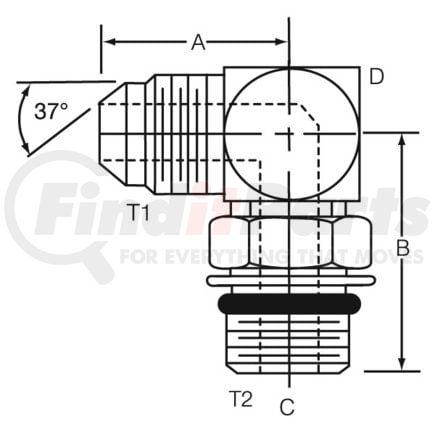 Dayco 145866 12MJ-10OR90