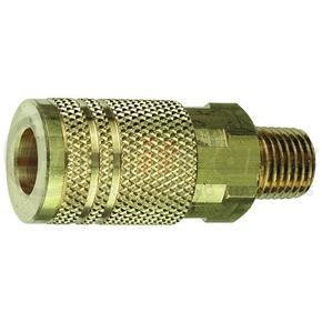 Plews 13-225 Coupler, 1/4" I/M, 1/4" MNPT