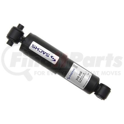 SACHS 315 087 Amortisseur Système bitube, Pression d'huile, Jambe de